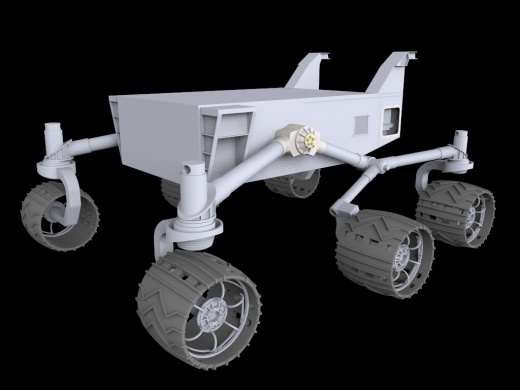 好奇号火星漫游车模型图纸 Curiosity Mars Rover(1)缩略图