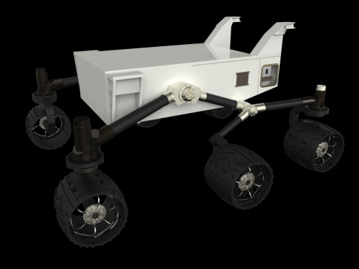好奇号火星漫游车模型图纸 Curiosity Mars Rover(1)缩略图