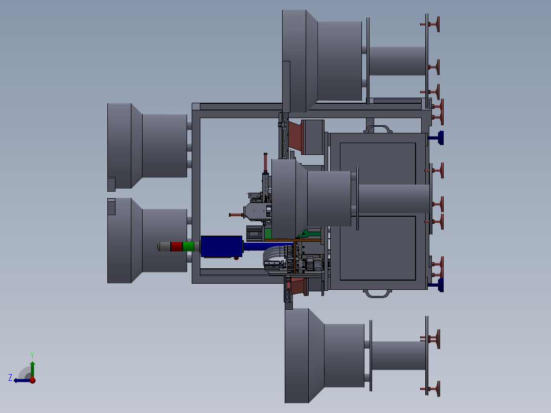 113洗发水盖子组装设备(1)右视图