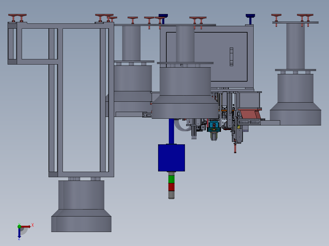 113洗发水盖子组装设备(1)俯视图