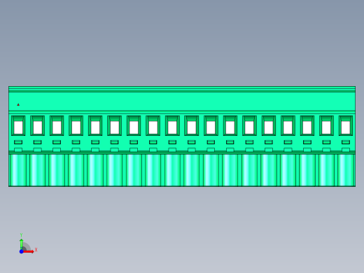 DEGSON 2EDG 系列 5.0mm 可插拔接线端子组-2EDGKB-5.0-18P-14-00AH前视缩略图