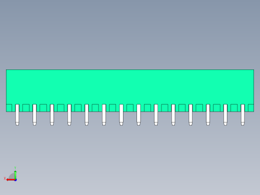 DEGSON 2EDG 系列 5.0mm 可插拔接线端子组-2EDGVC-5.0-14P-14-00AH后视缩略图