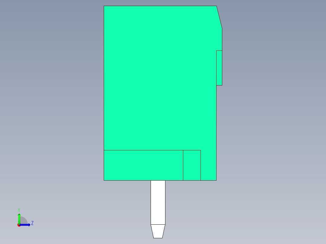 DEGSON 2EDG 系列 5.0mm 可插拔接线端子组-2EDGVC-5.0-14P-14-00AH左视图