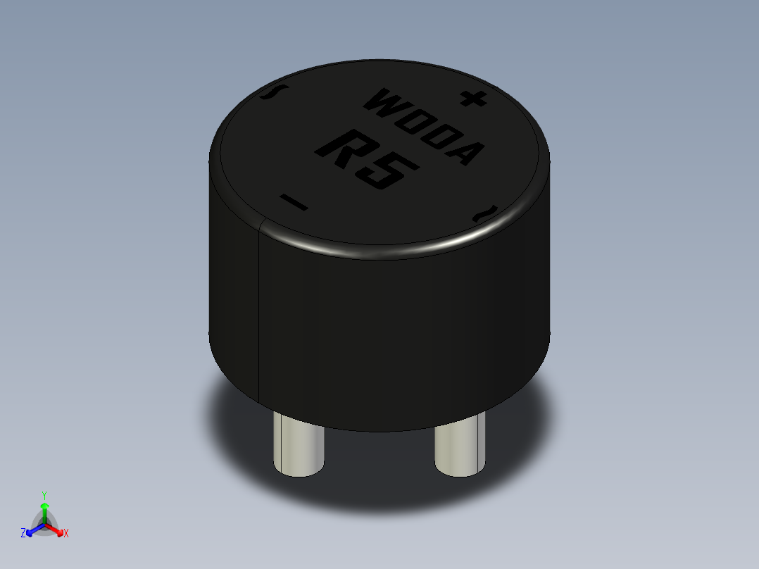 桥式整流器-R5正等轴测图