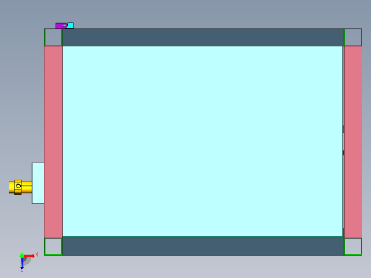 大号电池剥皮机俯视缩略图