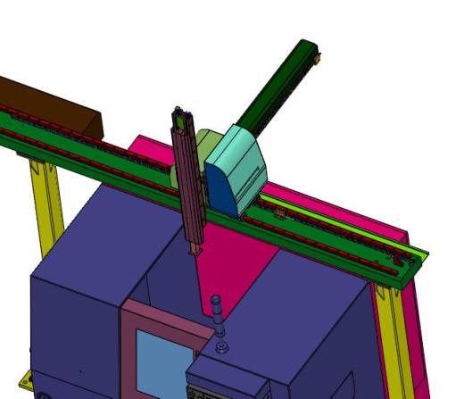 数控机床上下料搬运的机械臂缩略图