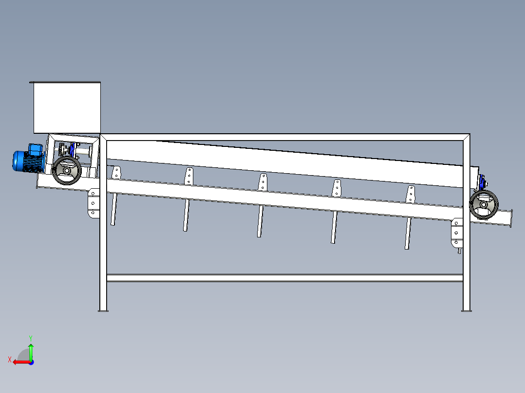 滚筒平地机后视图