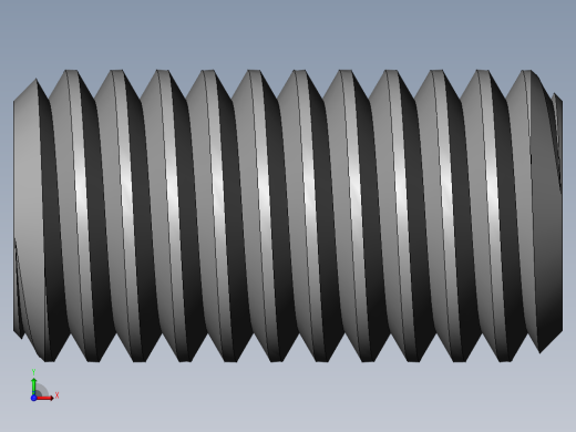 DIN 913-ISO 4026 固定螺钉-M8 L=15.SLDPRT前视缩略图