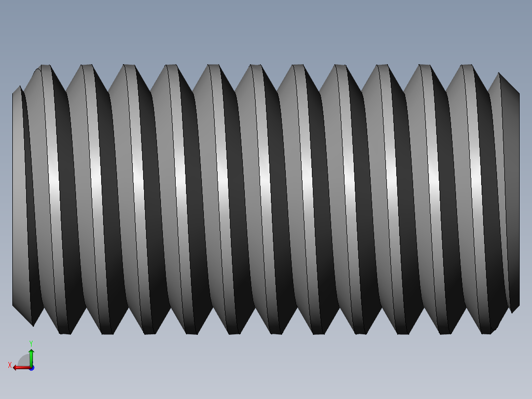 DIN 913-ISO 4026 固定螺钉-M8 L=15.SLDPRT后视图