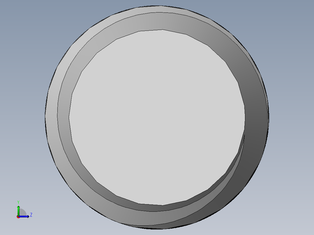 DIN 913-ISO 4026 固定螺钉-M8 L=15.SLDPRT左视图
