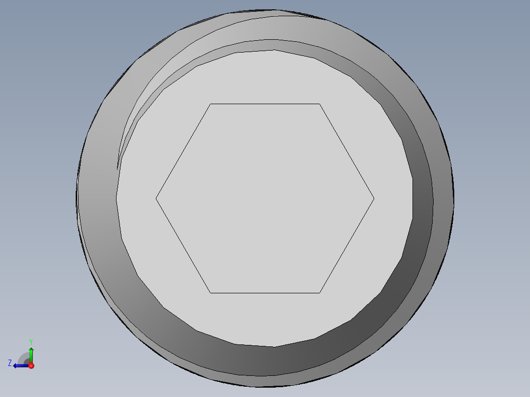 DIN 913-ISO 4026 固定螺钉-M8 L=15.SLDPRT右视图