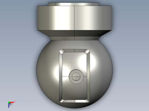 Kasa WiFi摄像头模型俯视缩略图