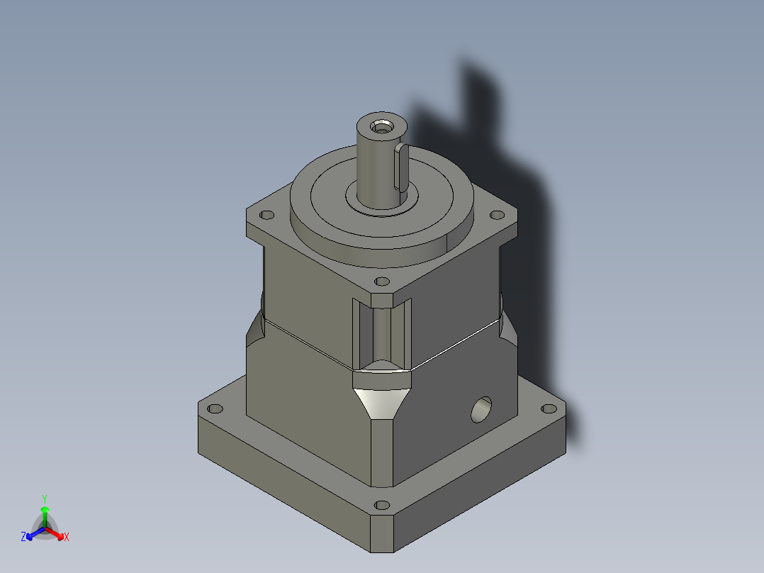 斜齿PGH090-L1 19-110-145-M8主视图