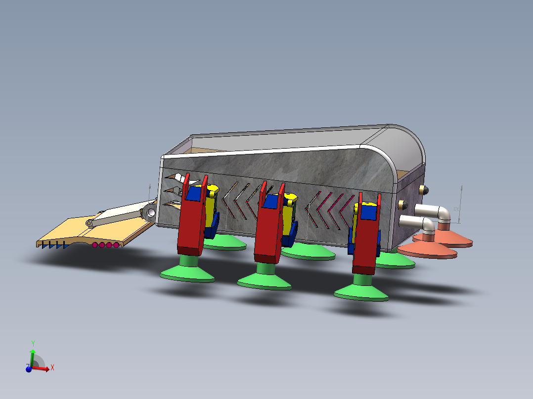 擦窗机器人SW三维