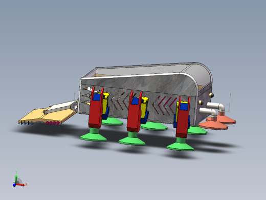 擦窗机器人SW三维