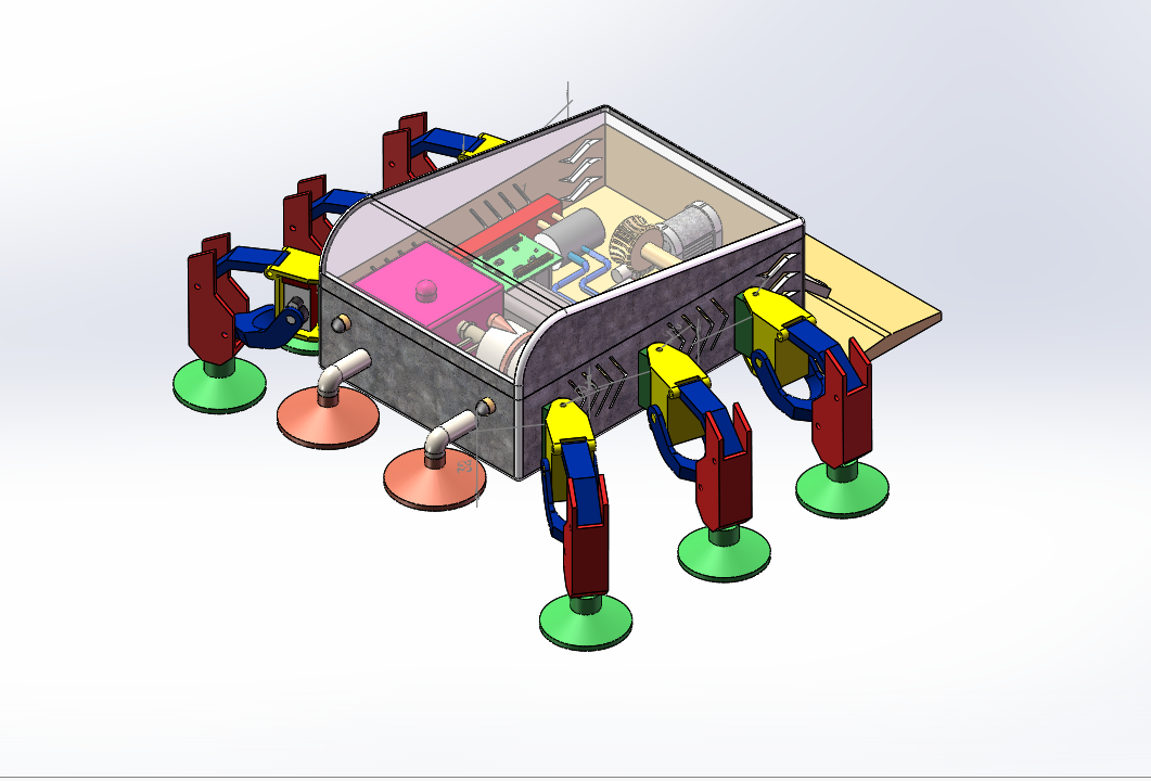 擦窗机器人SW三维