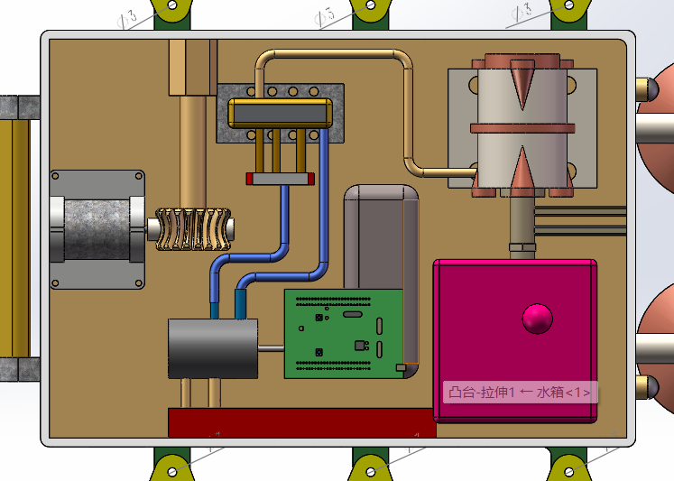 擦窗机器人SW三维