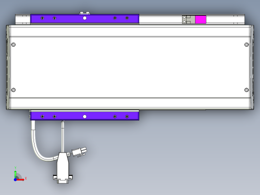 威洛博VL系列3d模型模组VL14S2Y-S150前视缩略图
