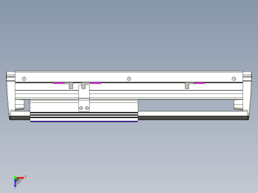 威洛博VL系列3d模型模组VL14S2Y-S150俯视缩略图