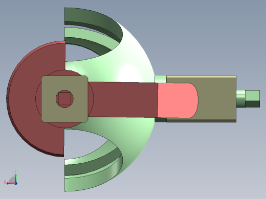 立体间歇机构后视缩略图