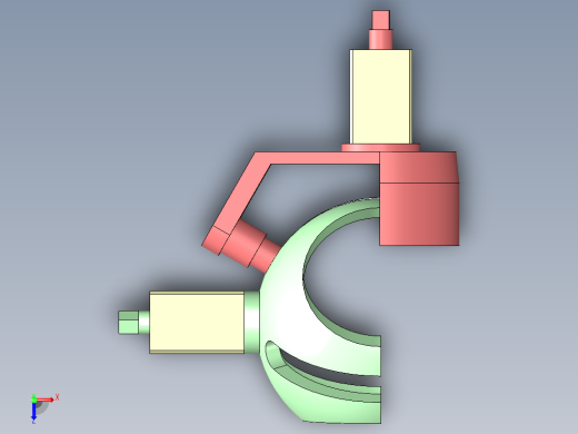 立体间歇机构俯视缩略图