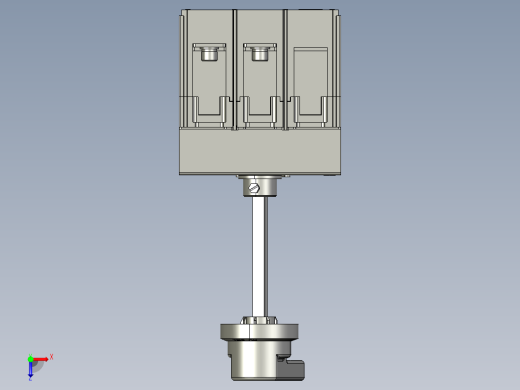 NDM3Z-250V-3P断路器+手操CS1-A俯视缩略图