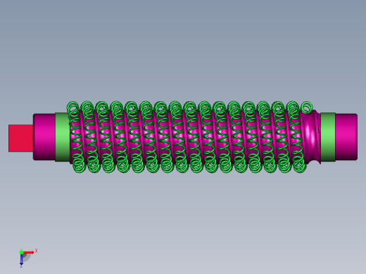 圆柱形瓷管大功率绕线电阻器俯视缩略图