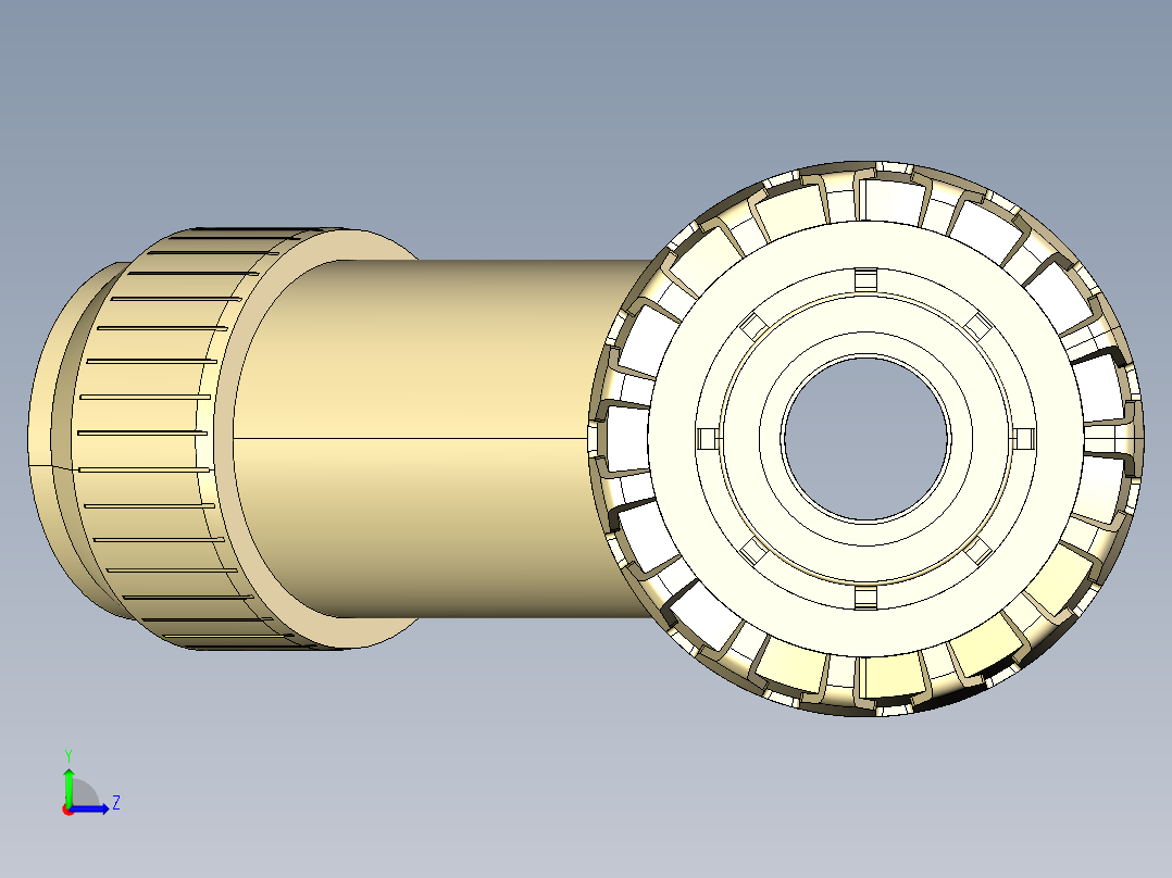 1RVUIM 与承插焊女性联盟末端过滤器沉积物，公制系列左视图