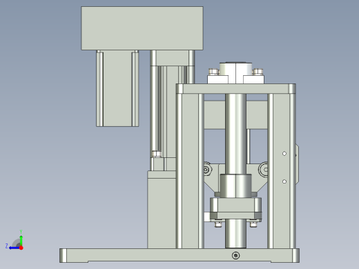 往复试验机右视缩略图