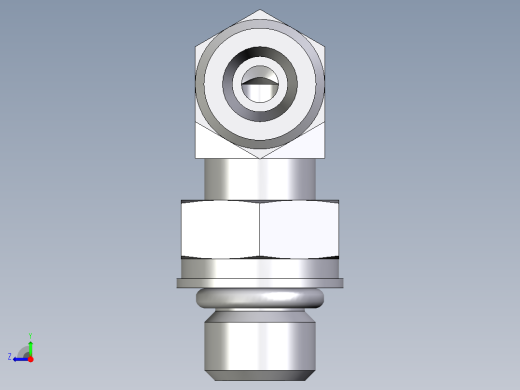 卡套式工业通用硬管接头EO_Adjustable_Locknut_elbow_WEE06SMOROMDCF右视缩略图