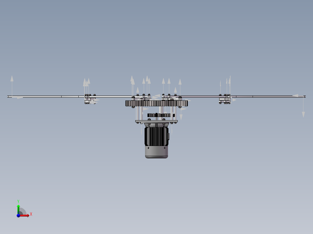 仿生鸟动态仿真三维SW前视图