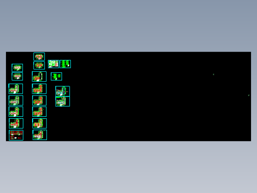 商住两用式大楼电气照明图