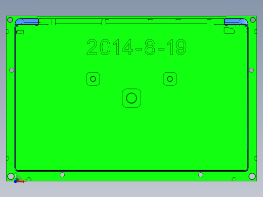 ZAZ00-A-笔记本CNC工装夹具三维模型CNC3-2014-8-14前视缩略图