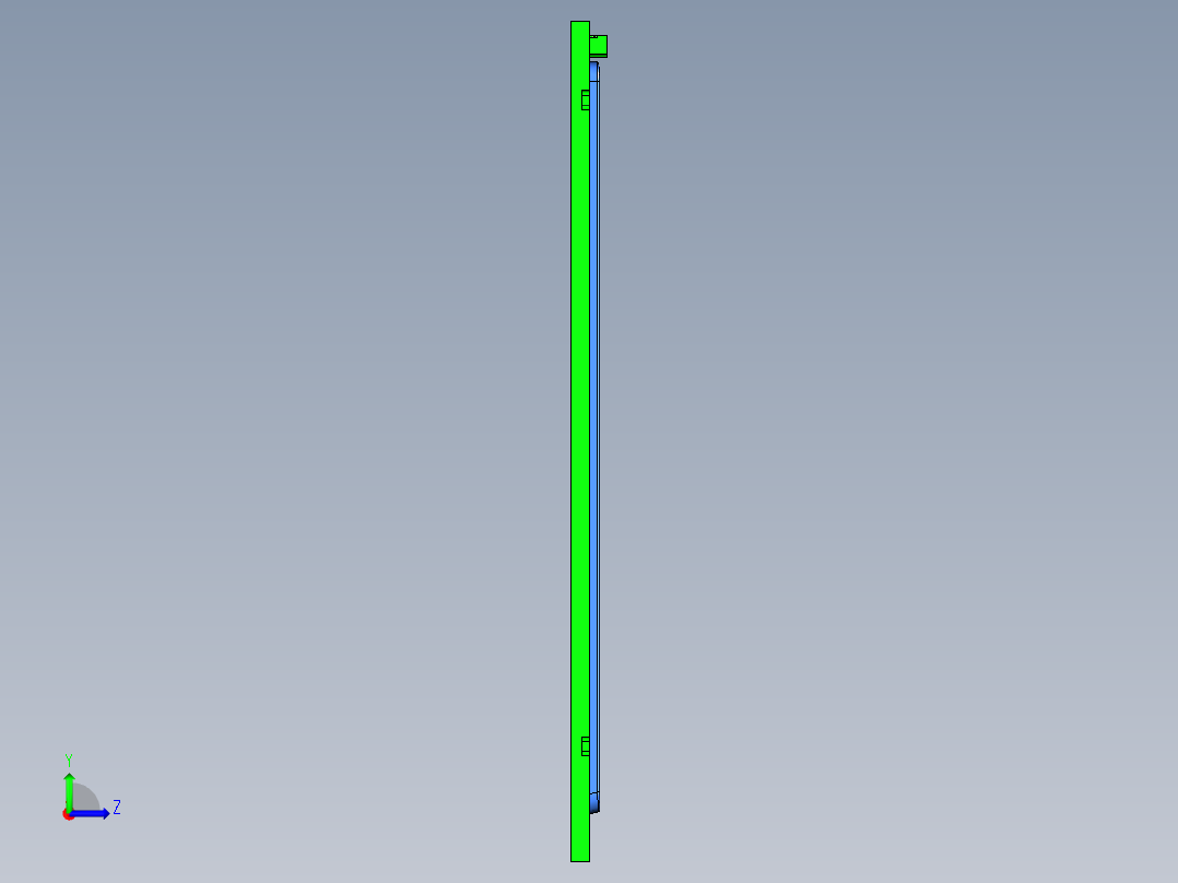 ZAZ00-A-笔记本CNC工装夹具三维模型CNC3-2014-8-14左视图