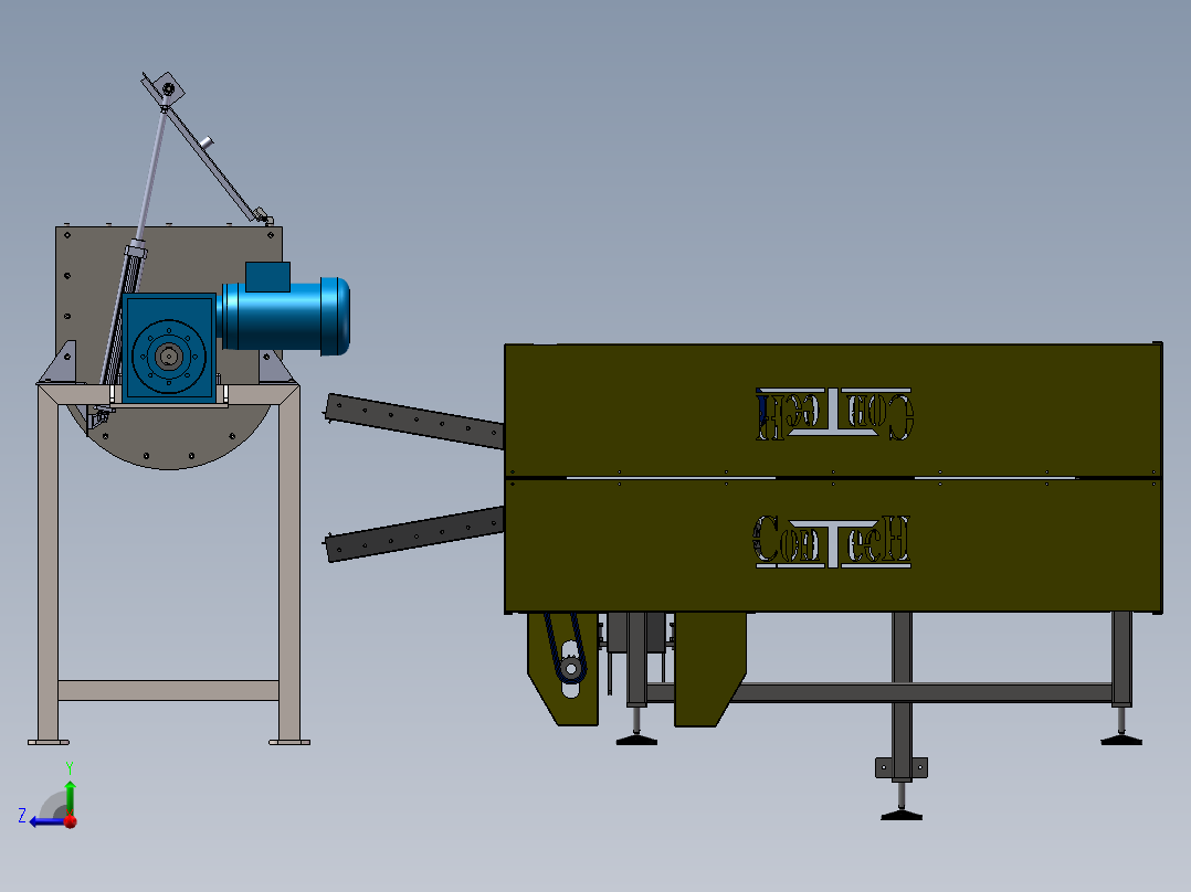 大型精密复合搅拌机sw17右视图