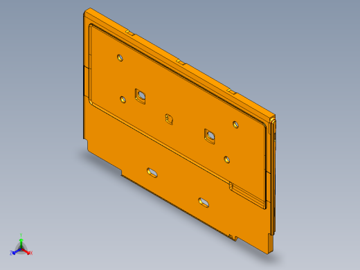 金属外壳CNC加工铣外观面编程模型