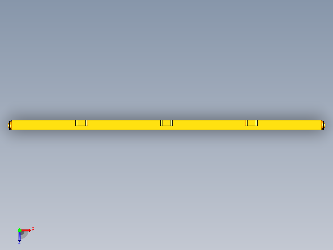 金属外壳CNC加工铣外观面编程模型俯视图