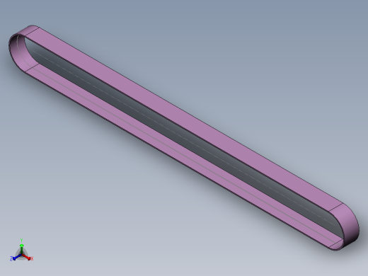 同步带T10宽度30周长1440正等轴测缩略图