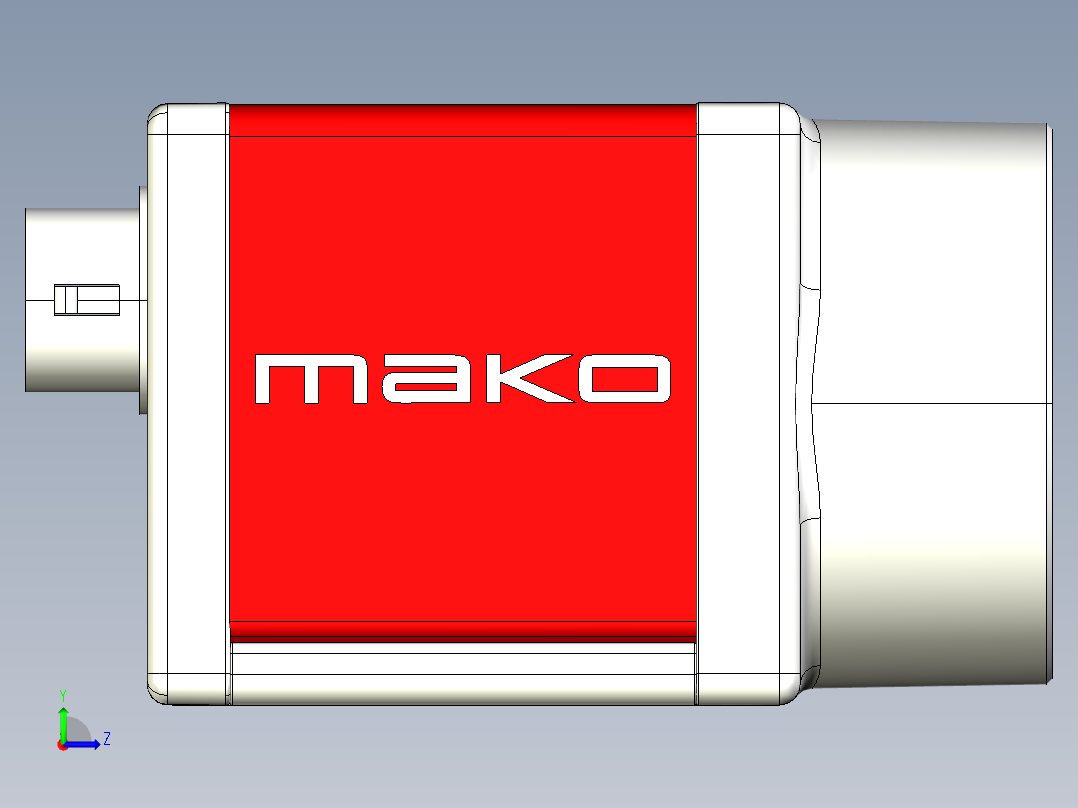 B2005315-拍摄高分辨率照片的相机模块左视图