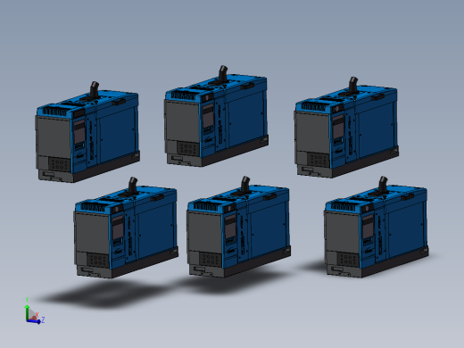 6款普罗蓝弹性熔炼机模型