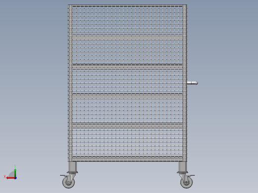 移动货架后视缩略图