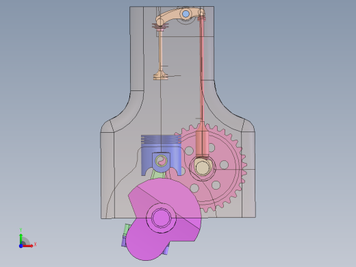 马达压缩结构前视缩略图