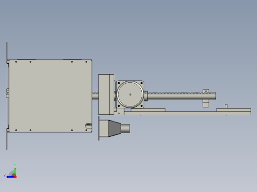YSZ150B-06-00正极料盒组件右视缩略图