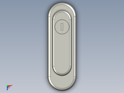 镜向门锁开孔尺寸63x24俯视缩略图