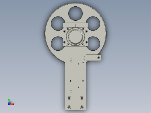 YST-08收隔离纸机构前视缩略图