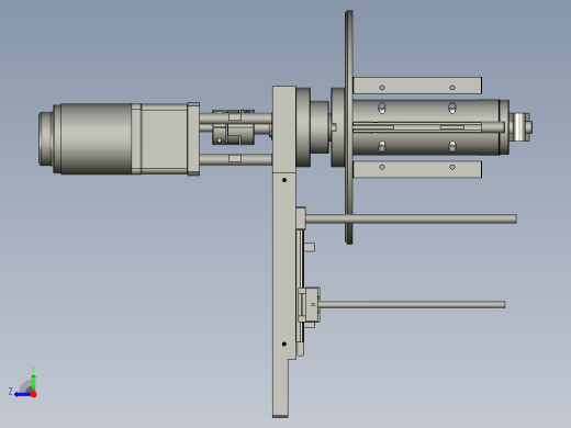 YST-08收隔离纸机构右视缩略图
