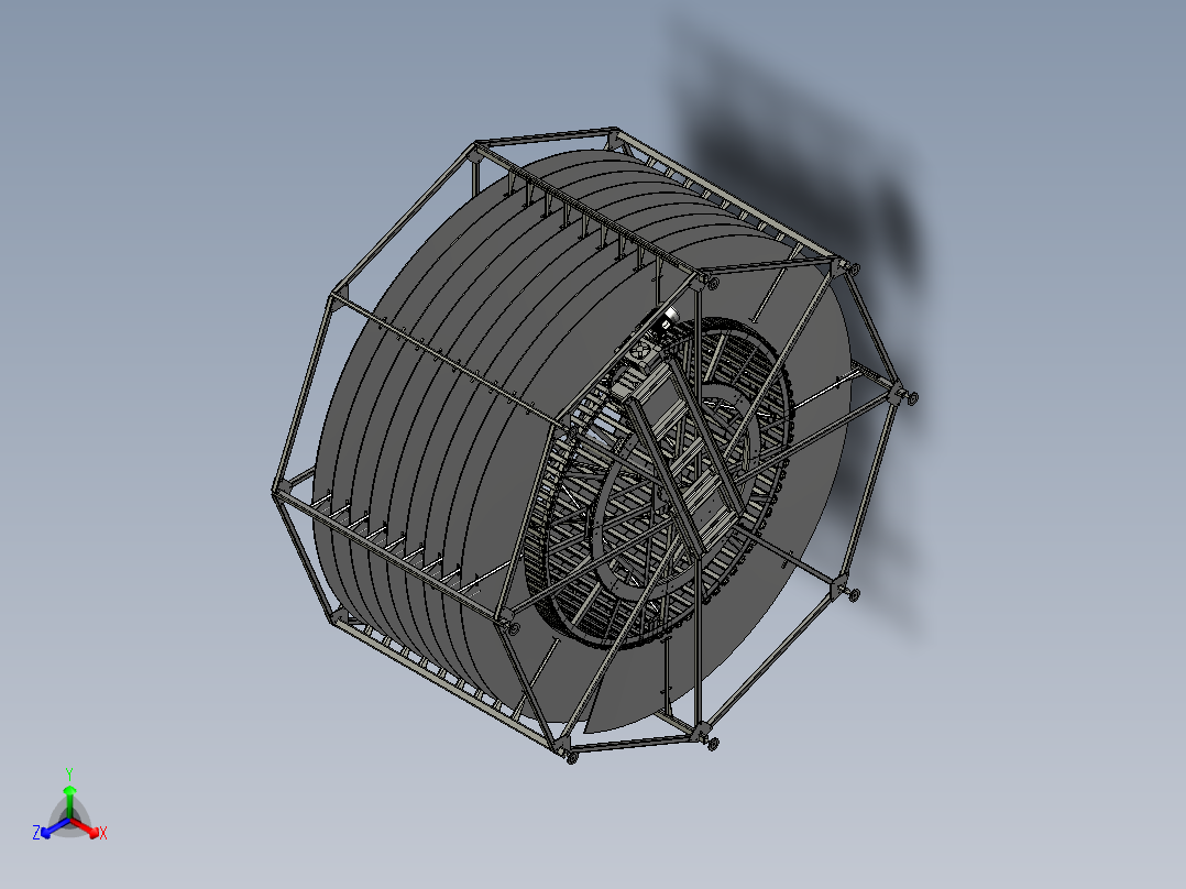 链网成型快速降温装置