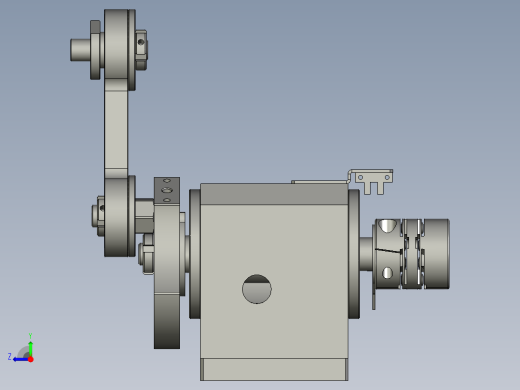 6G-偏心轴座组件右视缩略图