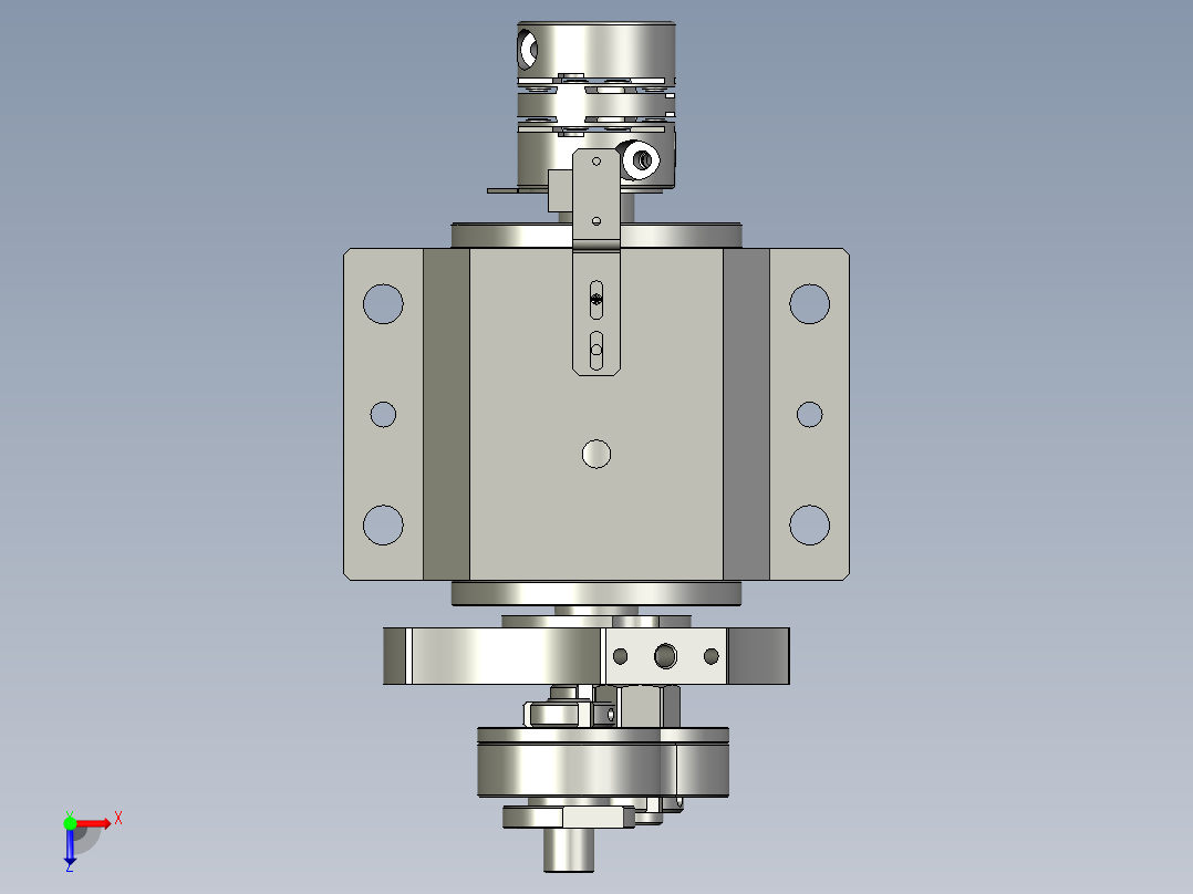 6G-偏心轴座组件俯视图