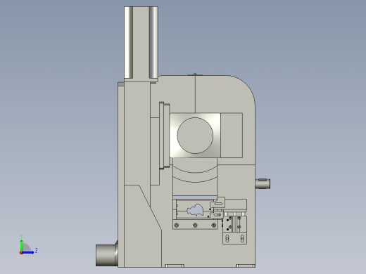 -锯切机构左视缩略图